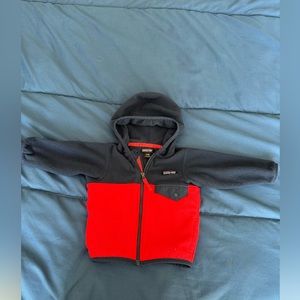 Baby Patagonia fleece jacket